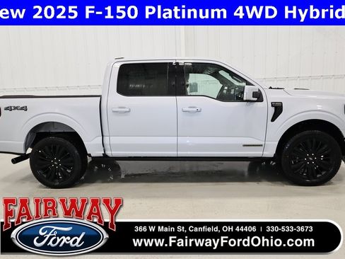 New 2025 Ford F150 Platinum w/ Equipment Group 702A High image 1