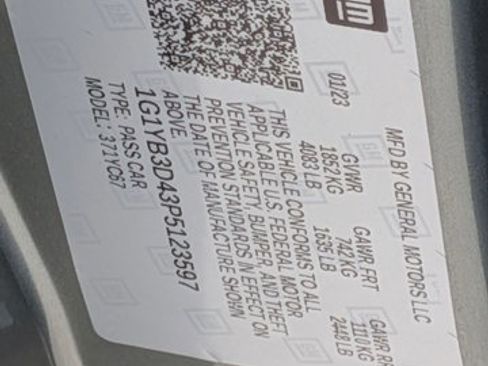 Used 2023 Chevrolet Corvette Stingray Preferred Conv w/ 2LT image 22