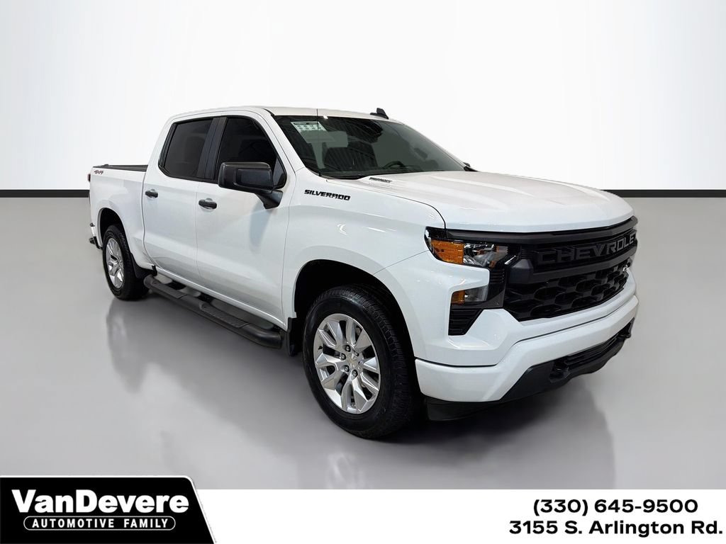 Used 2024 Chevrolet Silverado 1500 Custom w/ LPO, Dark Essentials Package AWD/4WD image 1