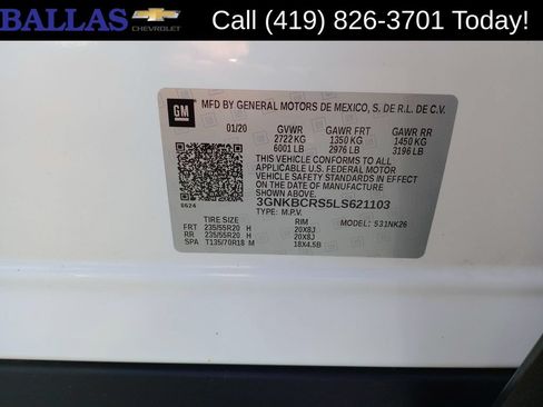 Certified 2020 Chevrolet Blazer LT w/ Redline Edition FWD image 33