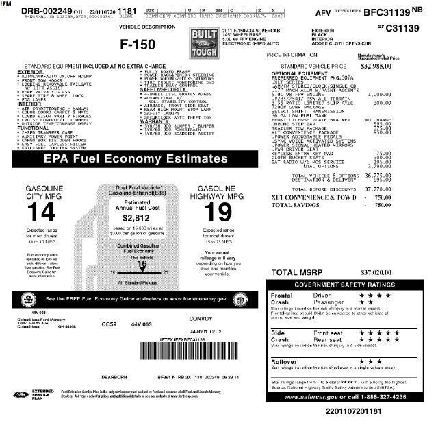 Used 2011 Ford F150 XLT w/ XLT Convenience Pkg AWD/4WD image 27