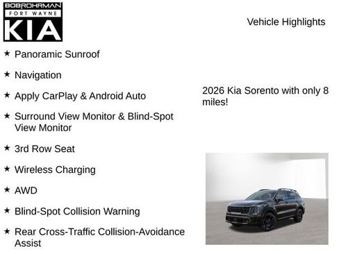 New 2026 Kia Sorento SX Prestige AWD/4WD image 7