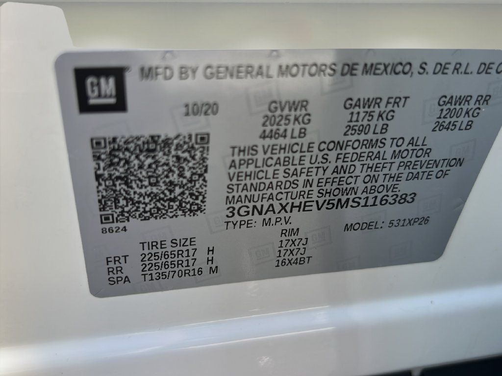 Used 2021 Chevrolet Equinox LS w/ LS Convenience Package FWD image 25
