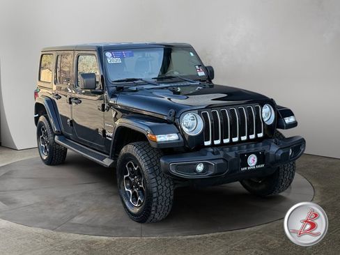 Used 2020 Jeep Wrangler Unlimited Sahara image 1