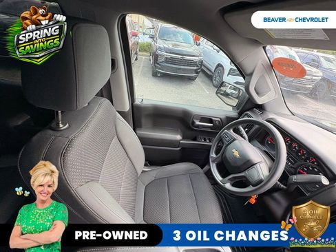 Used 2021 Chevrolet Silverado 1500 Custom RWD image 25