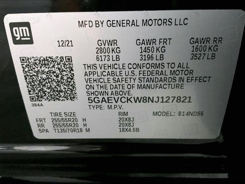 Used 2022 Buick Enclave Avenir w/ Avenir Technology Package AWD/4WD image 33