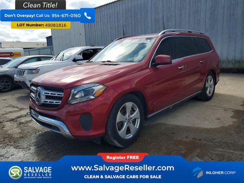 Used 2017 Mercedes-Benz GLS 450 4MATIC image 1