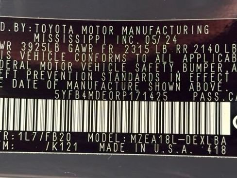 Used 2024 Toyota Corolla LE FWD image 45