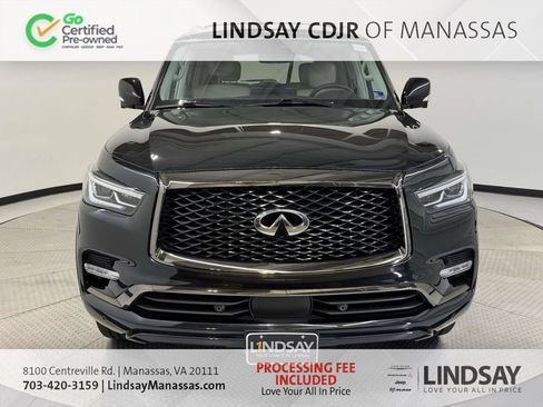 Used 2023 INFINITI QX80 Premium Select w/ Cargo Package AWD/4WD image 3