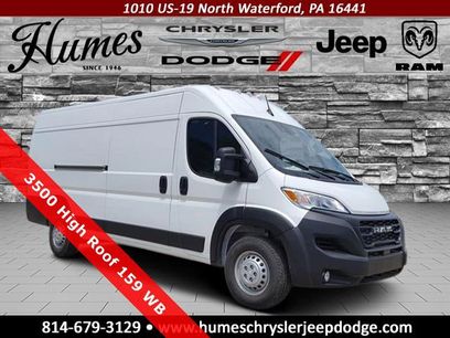 New 2024 RAM ProMaster 3500 w/ Convenience Group