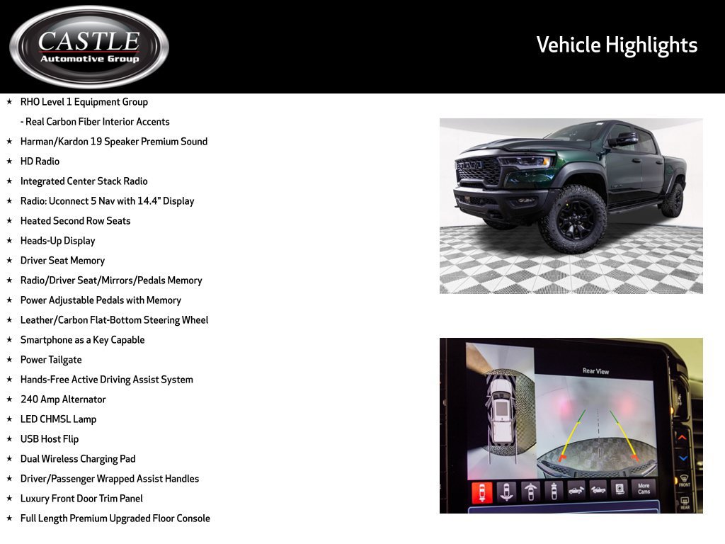 New 2026 RAM 1500 RHO w/ RHO Level 1 Equipment Group AWD/4WD image 11