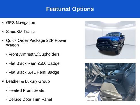 Used 2017 RAM 2500 Power Wagon w/ Leather & Luxury Group AWD/4WD image 3