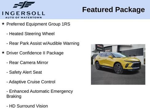 Used 2023 Chevrolet Blazer RS w/ Driver Confidence II Package AWD/4WD image 15