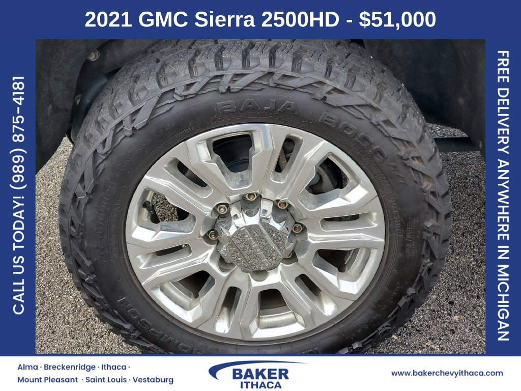 Certified 2021 GMC Sierra 2500 Denali w/ Denali Ultimate Package AWD/4WD image 38