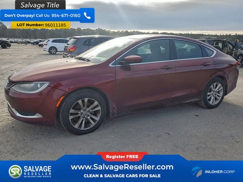 Used 2015 Chrysler 200 Limited w/ Convenience Group image 1