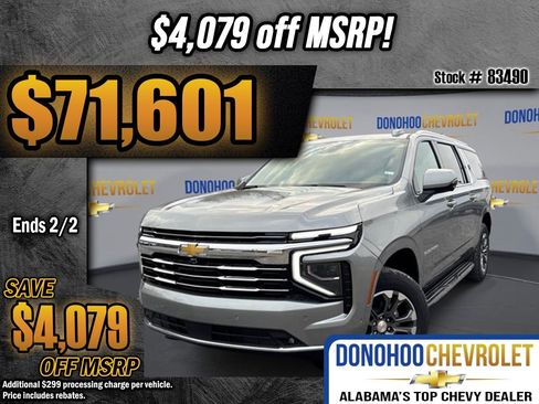 New 2026 Chevrolet Suburban LT w/ Comfort Package image 1