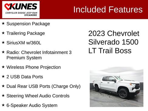 Used 2023 Chevrolet Silverado 1500 LT Trail Boss w/ Protection Package image 4