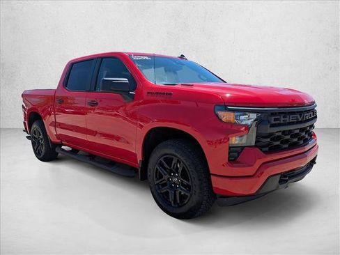 Used 2026 Chevrolet Silverado 1500 Custom w/ Turbomax Blackout Package AWD/4WD image 3