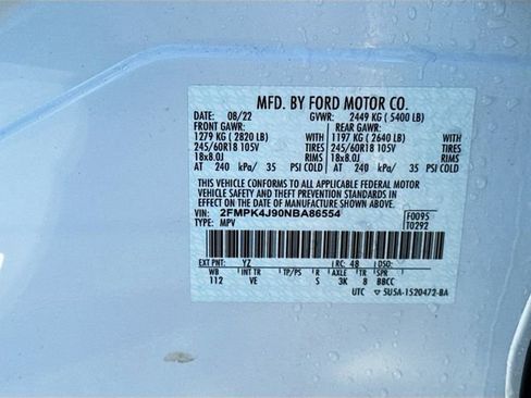 Certified 2022 Ford Edge SEL w/ Convenience Package image 34