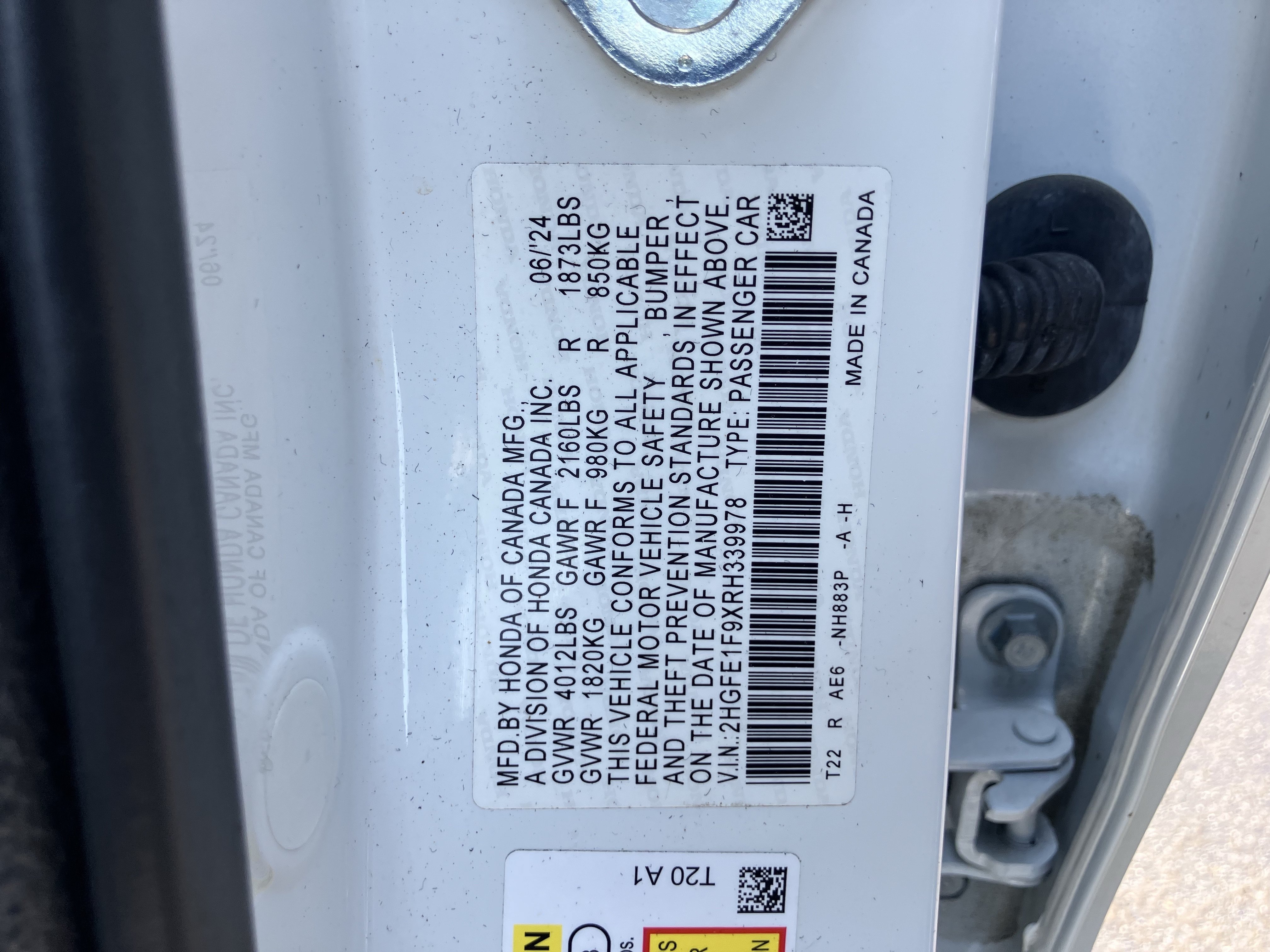 Certified 2024 Honda Civic Touring image 37