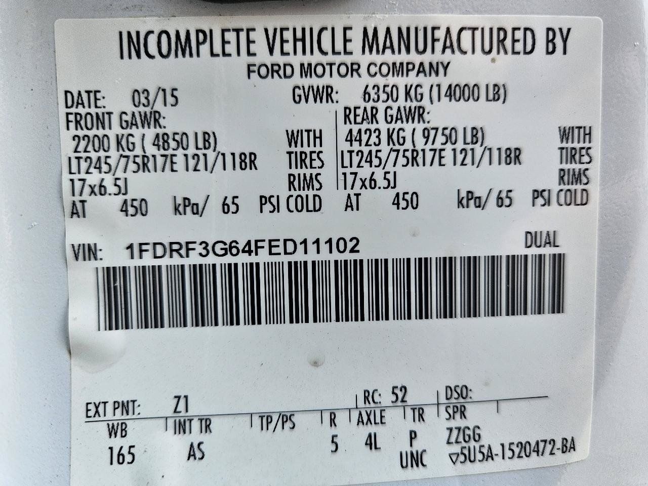 Used 2015 Ford F350 XL RWD image 45