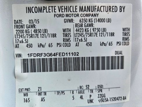 Used 2015 Ford F350 XL RWD image 45