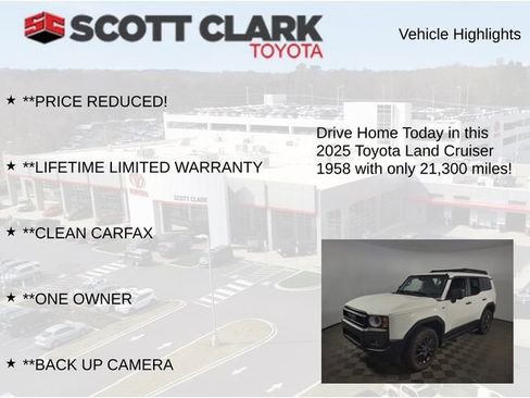 Used 2025 Toyota Land Cruiser 1958 image 12