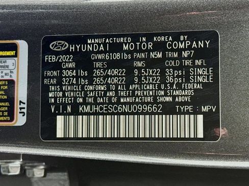 Used 2022 Genesis GV80 3.5T w/ Prestige Package 07 image 34