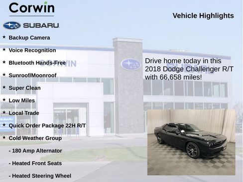 Used 2018 Dodge Challenger R/T w/ Performance Handling Group RWD image 6