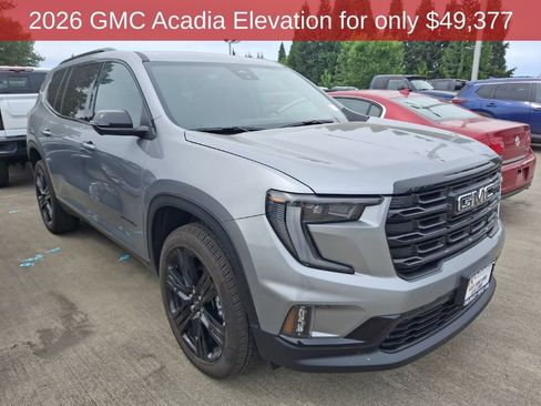 Used 2026 GMC Acadia Elevation w/ Black Edition AWD/4WD image 3