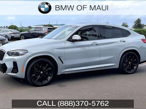 Certified 2023 BMW X4 xDrive30i w/ M Sport Package AWD/4WD image 1