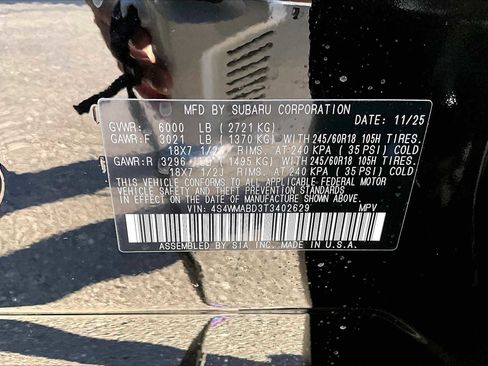 New 2026 Subaru Ascent Premium image 18