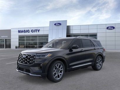 New 2025 Ford Explorer Platinum w/ Ultimate Package