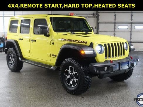 Used 2023 Jeep Wrangler Unlimited Rubicon w/ LED Lighting Group image 1