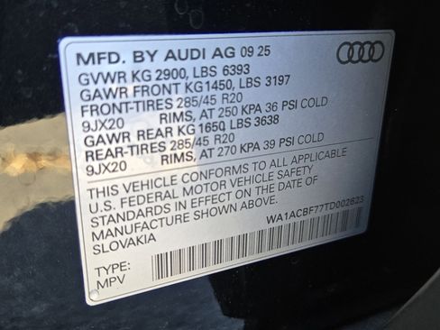 New 2026 Audi Q7 2.0T Premium image 28