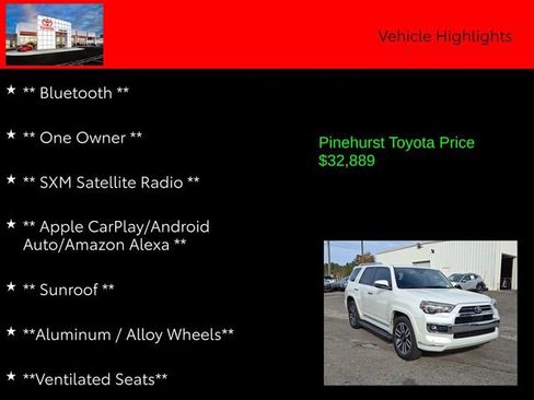 Used 2021 Toyota 4Runner Limited image 7