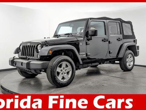 Used 2018 Jeep Wrangler Unlimited Sport S AWD/4WD image 1