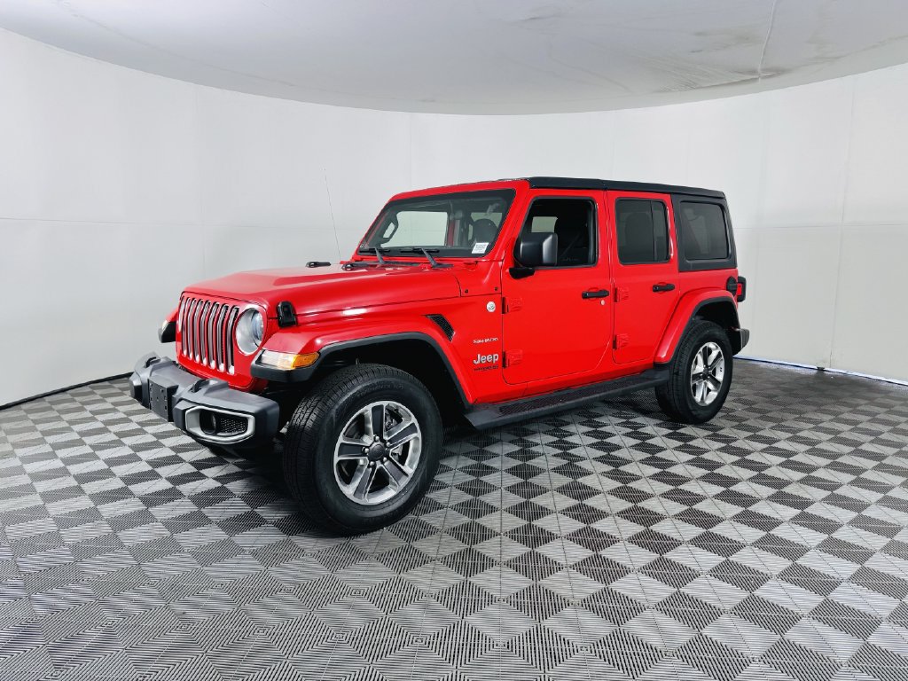 Used 2021 Jeep Wrangler Unlimited Sahara AWD/4WD image 4