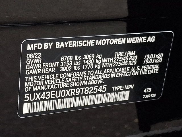 Used 2024 BMW X5 xDrive50e w/ M Sport Package AWD/4WD image 26