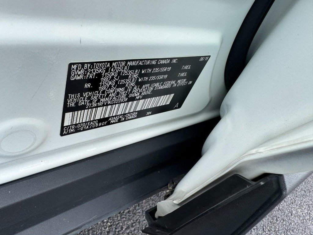 Used 2019 Toyota RAV4 Limited w/ Cold Weather Package AWD/4WD image 26