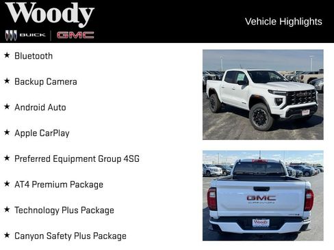 New 2026 GMC Canyon AT4 w/ Technology Plus Package AWD/4WD image 3