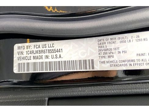 New 2026 Jeep Grand Cherokee L Limited image 14