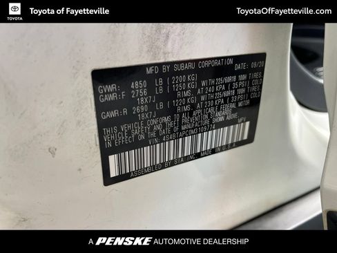 Used 2021 Subaru Outback Touring w/ Popular Package #2 AWD/4WD image 41