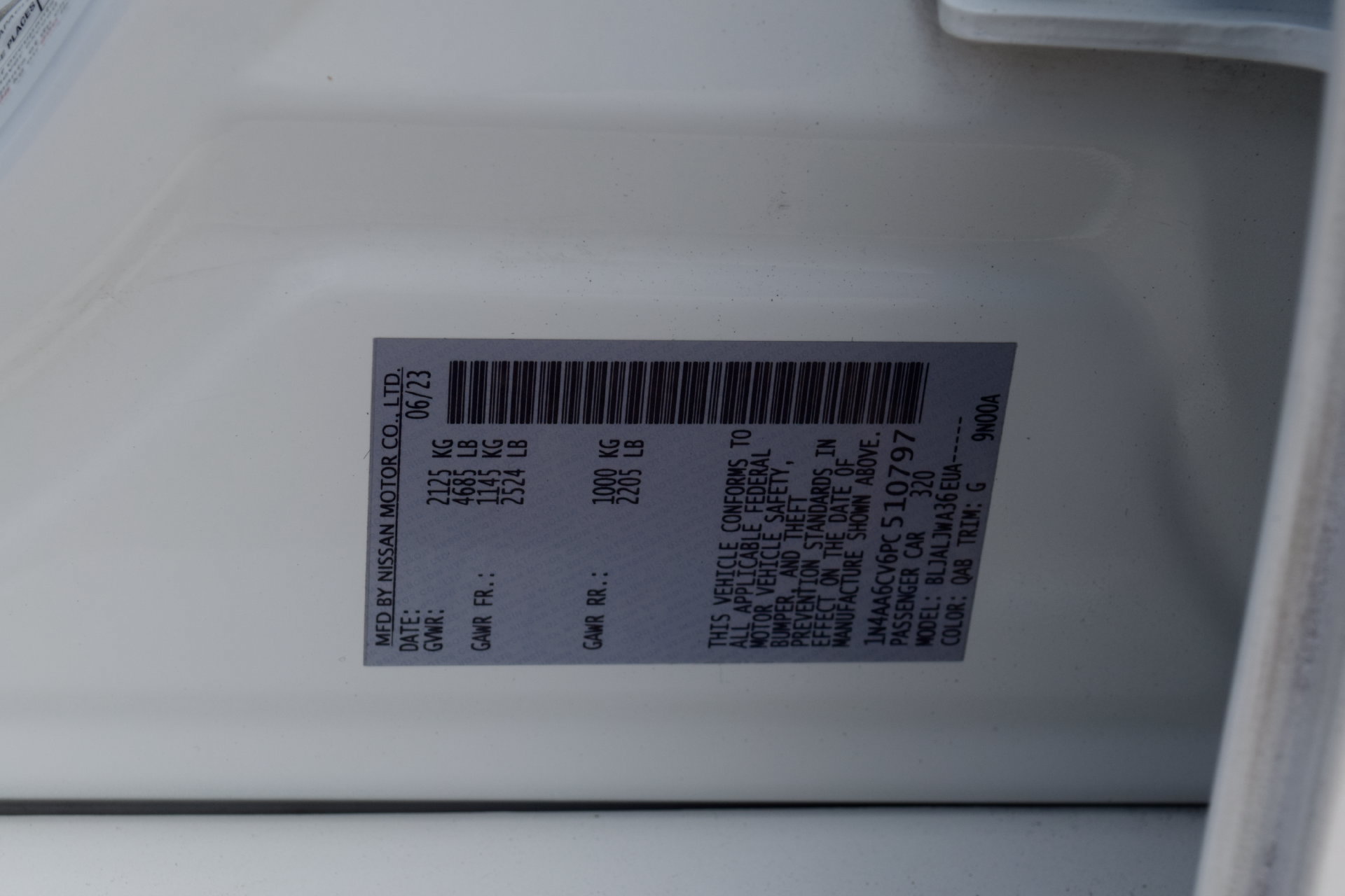 Used 2023 Nissan Maxima SV w/ Floor Mat Group FWD image 27