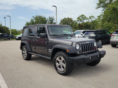 Used 2017 Jeep Wrangler Unlimited Sport w/ Quick Order Package 23S AWD/4WD image 3
