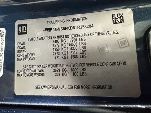 New 2026 Chevrolet Suburban Premier w/ Sun And Tow Package image 12