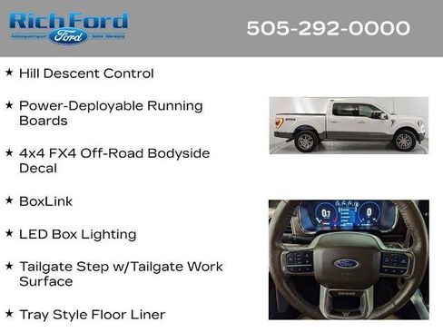 Certified 2023 Ford F150 King Ranch w/ Equipment Group 601A High AWD/4WD image 40