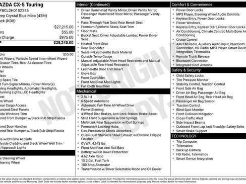 Used 2017 MAZDA CX-5 Touring image 4