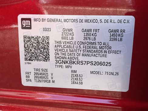 Used 2023 Chevrolet Blazer RS w/ Driver Confidence II Package image 35