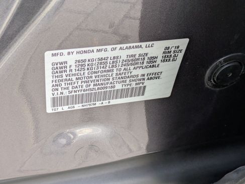 Certified 2020 Honda Pilot EX-L image 41